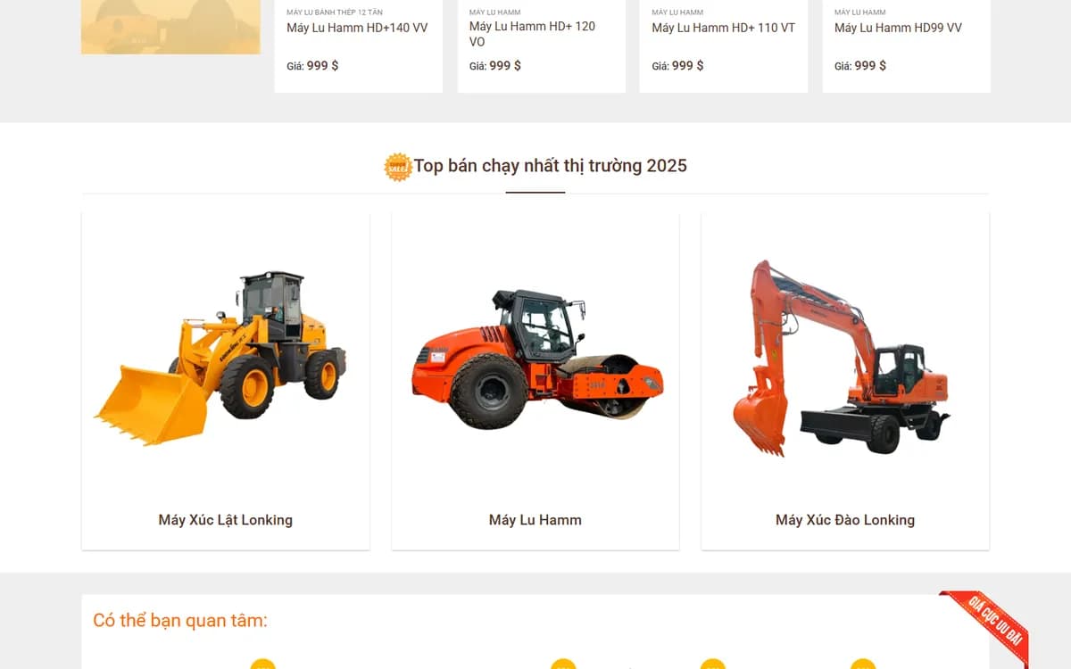 Top bán chạy thị trường 2025