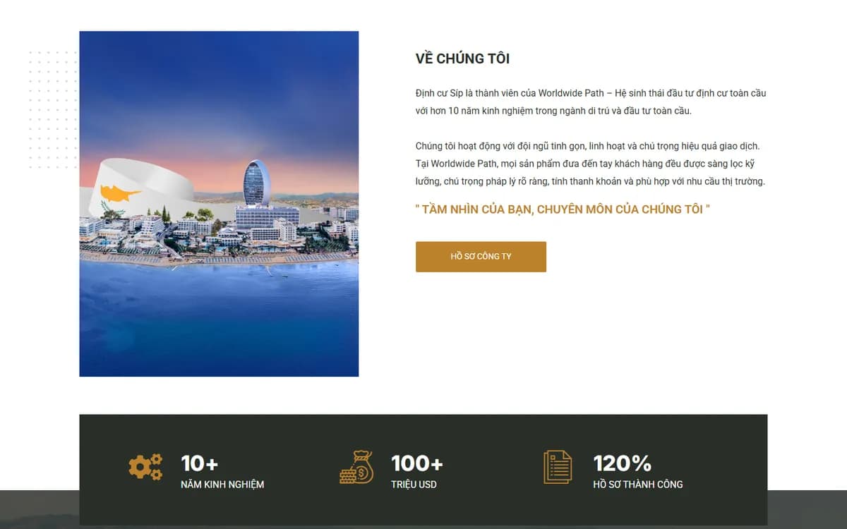 Về chúng tôi và các con số của Worldwide Path